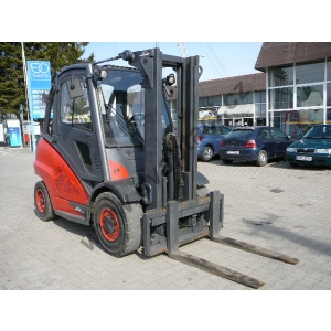 Vysokozdvižný vozík Linde H 50D EVO, volný zdvih 1570 mm, diesel, nosnost 5000 kg